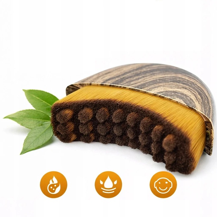 Nyirokelvezető kefe, arc- és nyakmasszázshoz – kontúrozáshoz