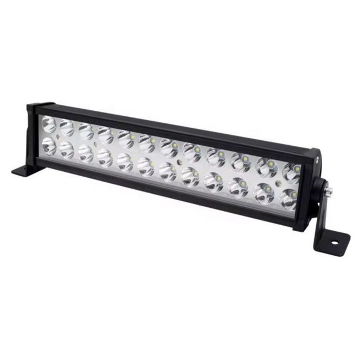 Proiector auto LED Bar cu suport, offroad 72W, 5800lm 12V-24V, 34cm, 24 led-uri, negru