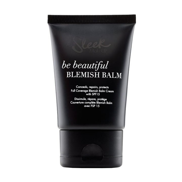 Fond de ten lichid, Sleek MakeUP, Be Beautiful, SPF 15, Dark, 50 ml