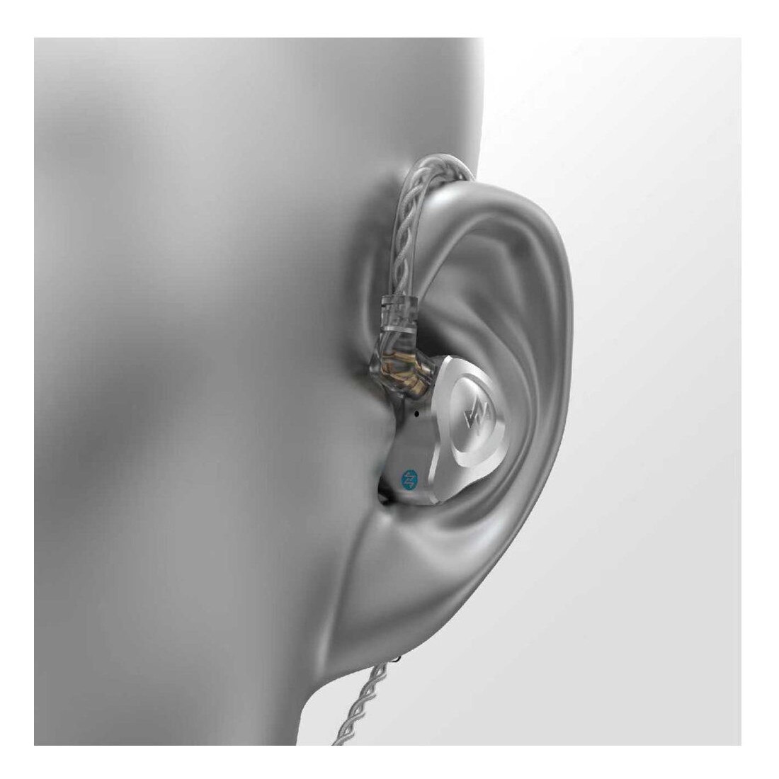 Casti In-Ear, NF ACOUS, NM25, Gri