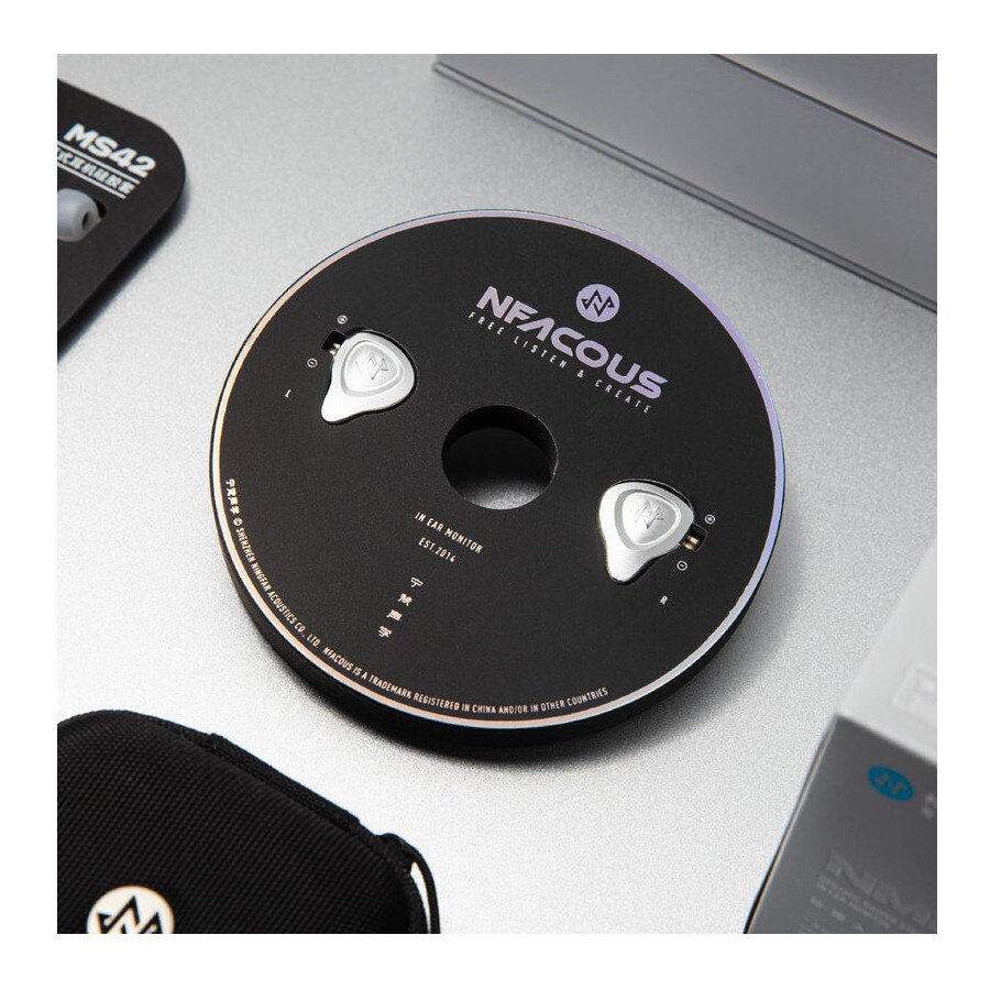 Casti In-Ear, NF ACOUS, NM25, Gri