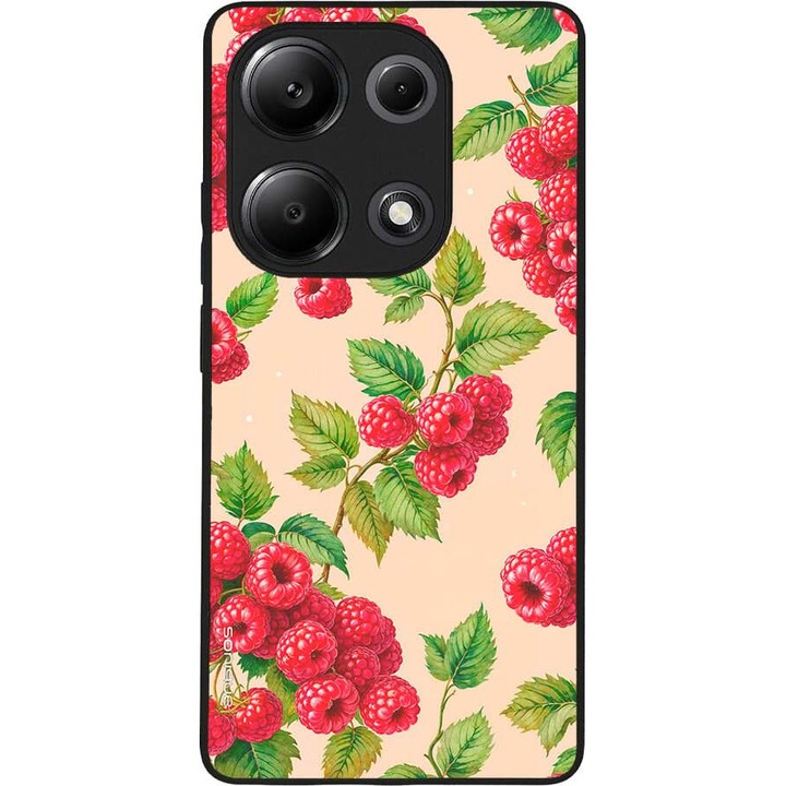 Husa telefon Sonique Fruit Series, pentru Xiaomi Redmi Note 13 Pro / Poco M6 Pro / Redmi Note 14S, silicon, multicolor