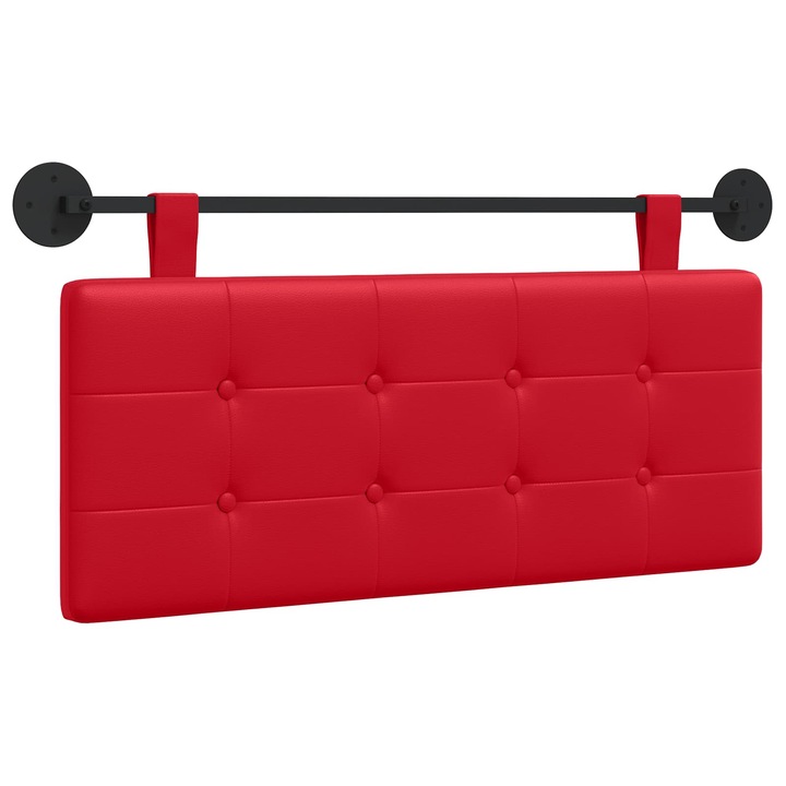 Cap de pat suspendat vidaXL, Pe perete Piele artificiala