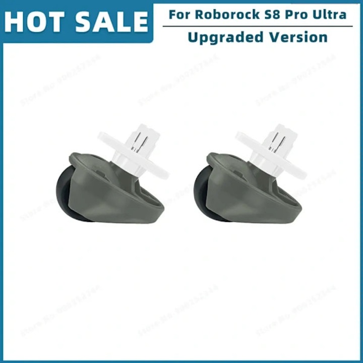 Set accesorii pentru aspirator Roborock S8 Pro Ultra, roti frontale, material ecologic