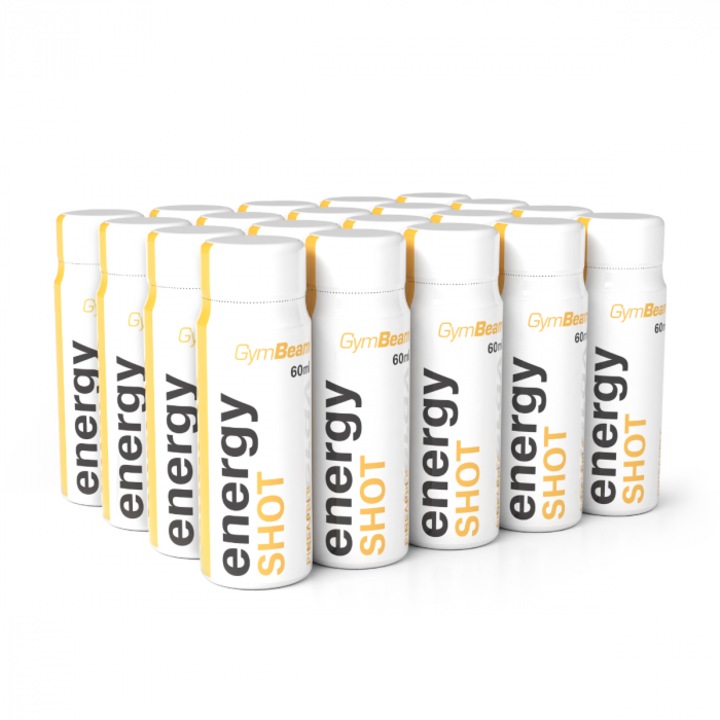Energy Shot, GymBeam, 20x60ml, ananas, 150mg cofeina, magneziu