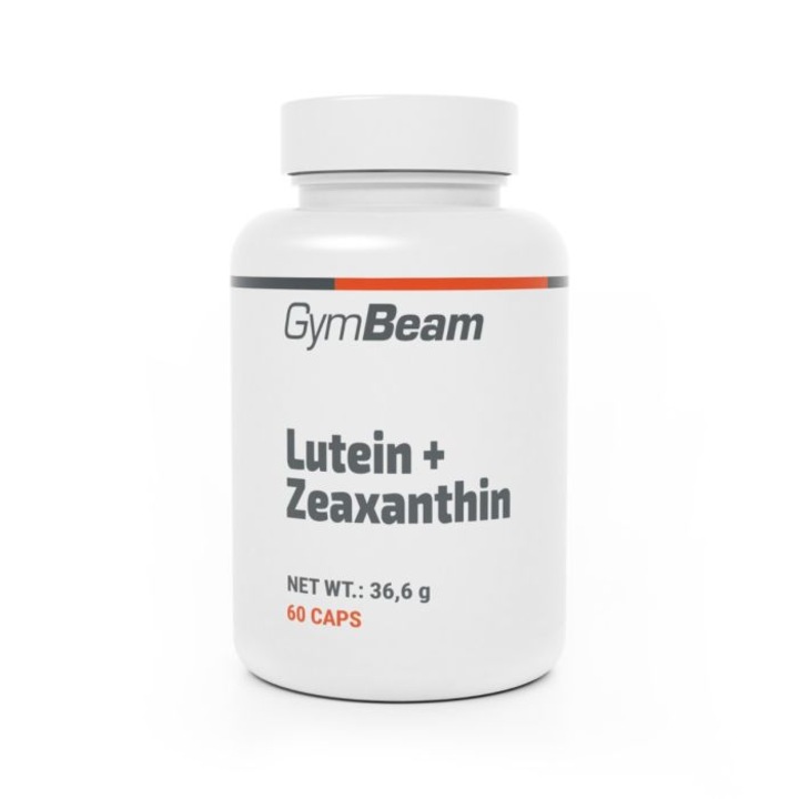 Luteina + Zeaxantina, GymBeam, 60 capsule, 80 mg luteina, 10 mg zeaxantina, vegan