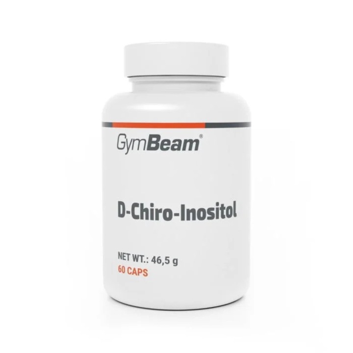 Inozitol (D-Chiro-Inozitol), GymBeam, 60 capsule, 600mg, pentru femei