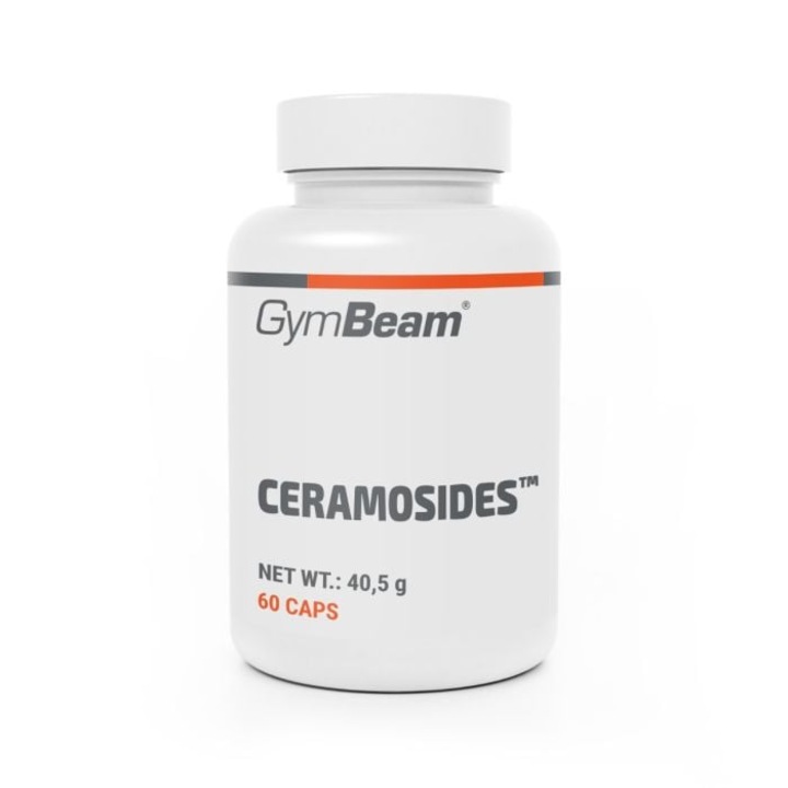 Supliment alimentar Ceramide (CERAMOSIDES), GymBeam, 60 capsule, 30 mg, pentru femei și bărbați