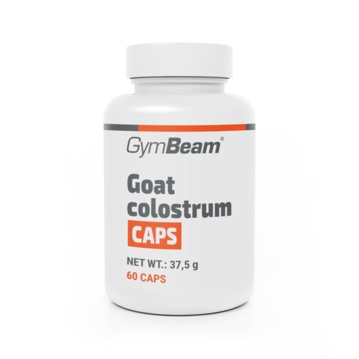 Colostru de capra, GymBeam, 20% IgG, 450mg, 60 capsule