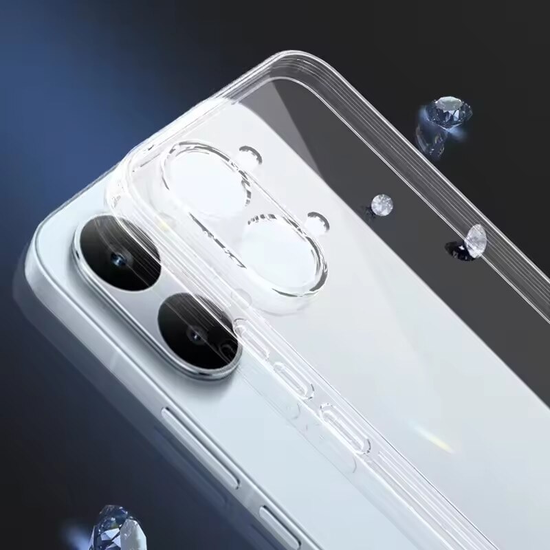 Husa pentru Poco X8 Pro Max, Anti-Shock 1.5mm, cu protectie lentile, transparenta