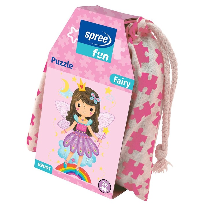 Puzzle 36 piese mari Zane, 30, 5x23 cm, Spree