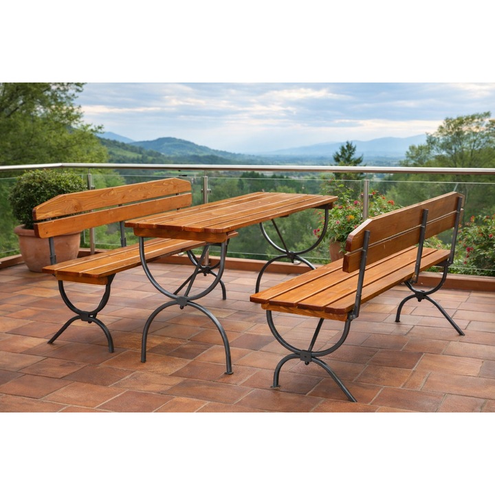 Комплект градински мебели