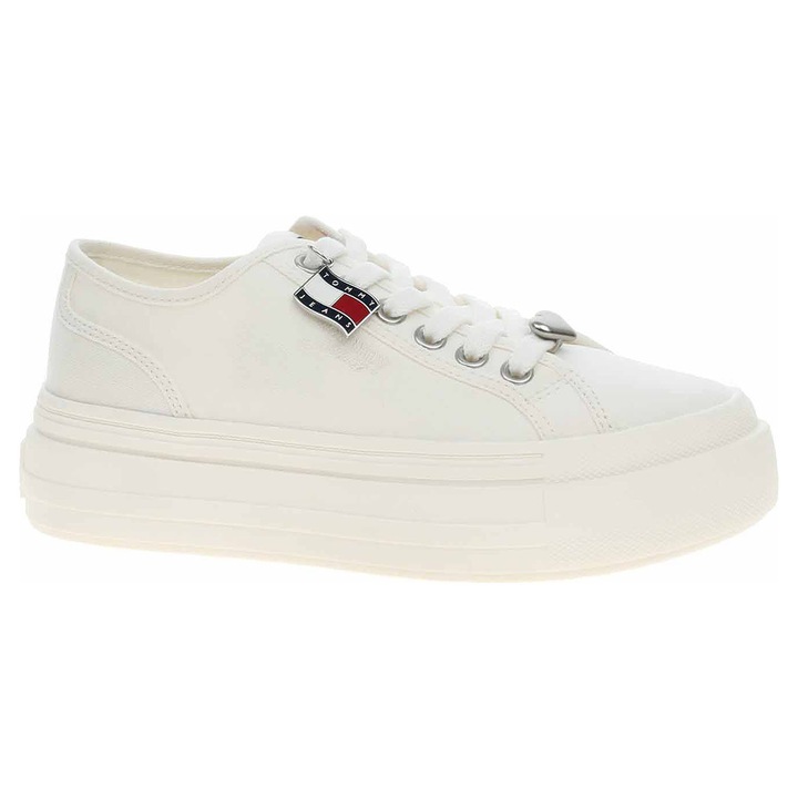 Tenisi dama Tommy Hilfiger EN0EN02959 YBL, alb, Alb