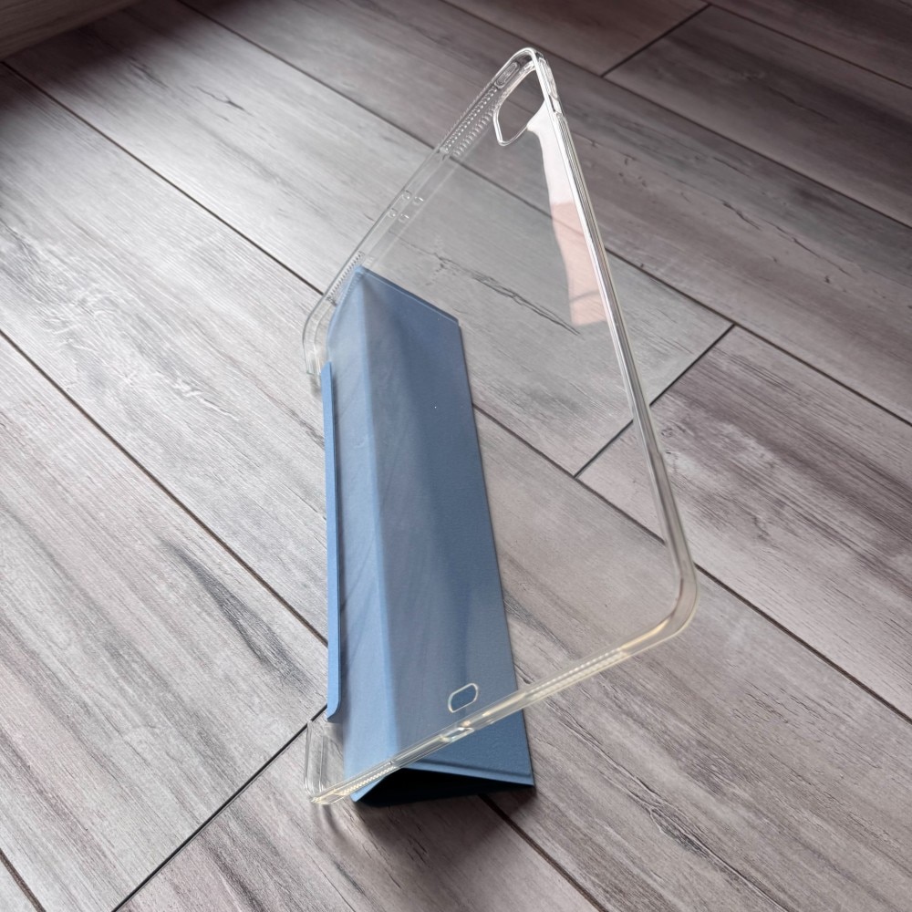 Husa Smart Cover pentru iPad Pro 11" 2019-2020-2021-2022, albastru deschis, functie wake-sleep, inchidere magnetica