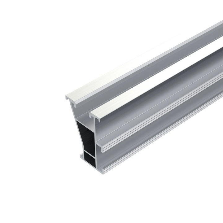Sina aluminiu prindere panouri fotovoltaice, Aerocompact®, profil X50, lungime 3.55 metri, 705100-3550