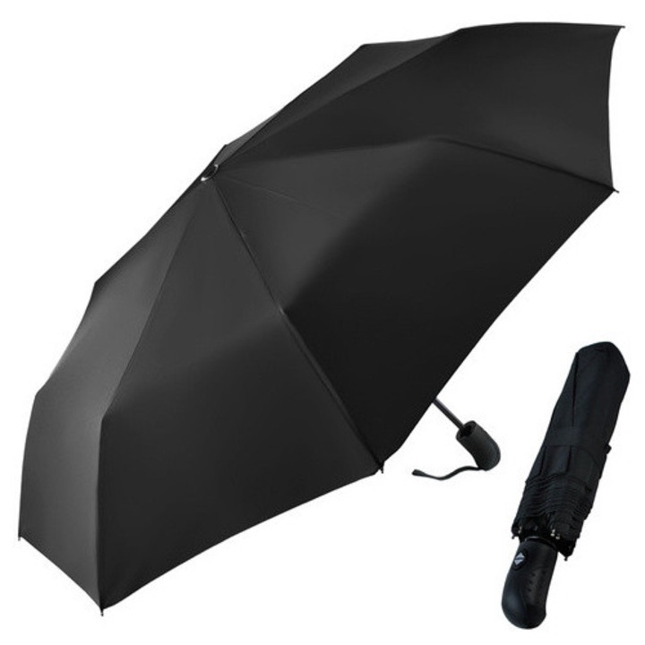 Umbrela automata pliabila Malatec, diametru 108 cm, rezistenta la vant, deschidere rapida, compacta 28 cm, usoara, husa inclusa