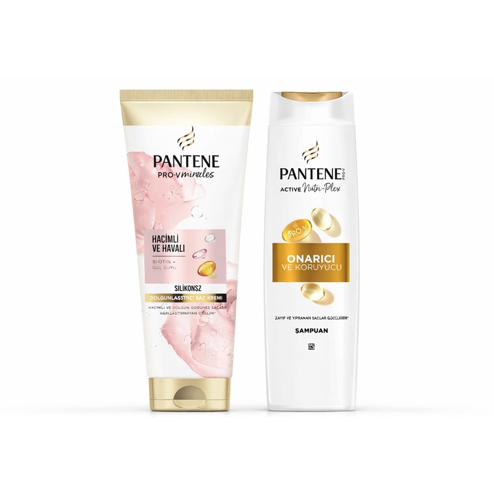 Set Pantene Pro-V Volum & Repair: Balsam 160 ml + Sampon 400 ml