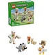 LEGO® Minecraft - Atac in desert cu un jocheu de gaini 21592, 428 piese