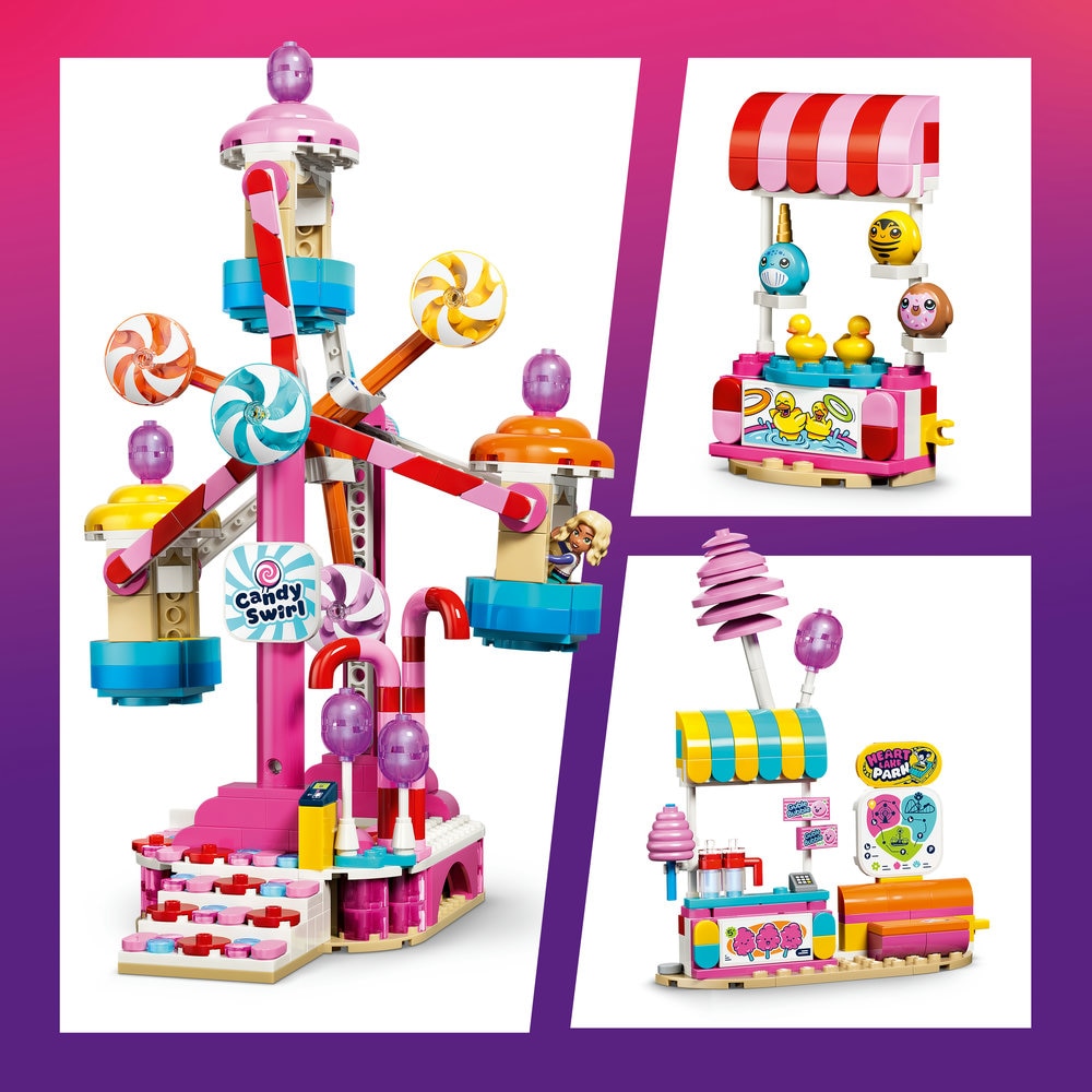 Set de constructie LEGO® Friends Roata Ferris cu bomboane si