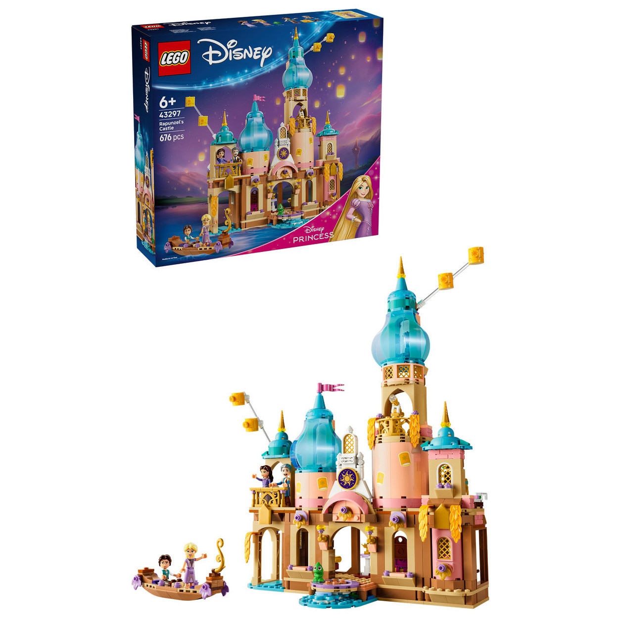 LEGO® Disney Princess™ Turnul de creativitate al lui Rapunzel