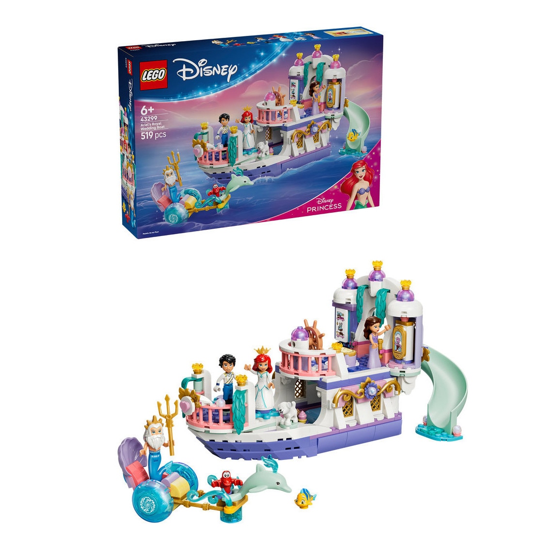 LEGO® Disney Princess™ Turnul de creativitate al lui Rapunzel