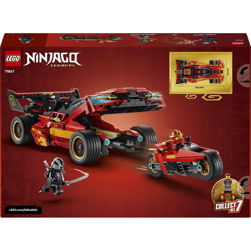 LEGO® NINJAGO® - X-1 Ninja Charger la a 15-a aniversare 71867, 691