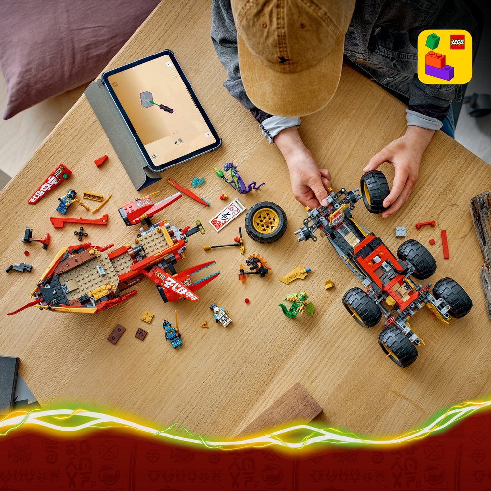 LEGO® NINJAGO® - Bounty de teren 71869, 1214 piese - eMAG.ro