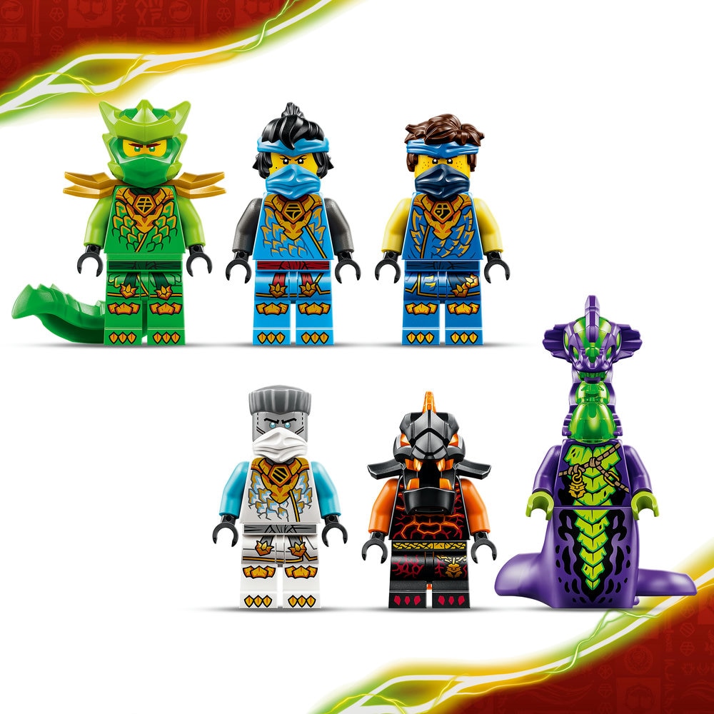 24金アート LEGO® NINJAGO® - Bounty de teren 71869, 1214 piese - eMAG.ro