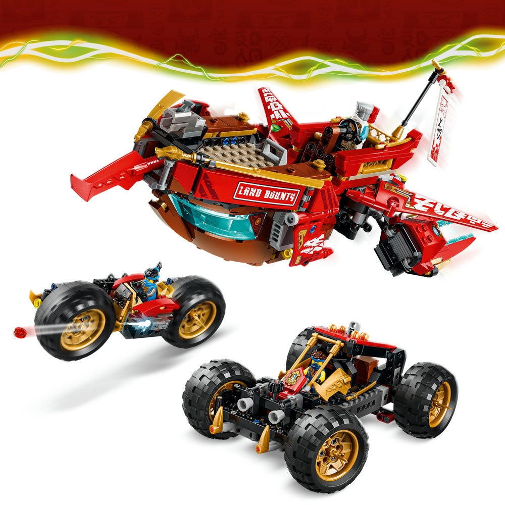 LEGO® NINJAGO® - Bounty de teren 71869, 1214 piese - eMAG.ro