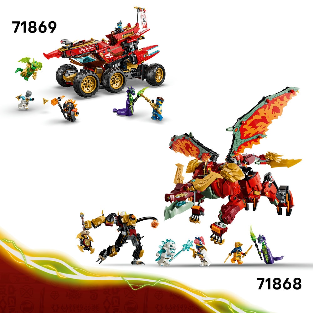 LEGO® NINJAGO® - Bounty de teren 71869, 1214 piese - eMAG.ro