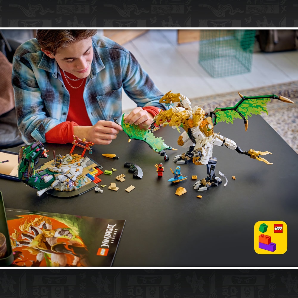 LEGO® NINJAGO® - Impresionanta batalie a dragonului 71872, 2178