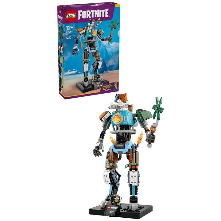 Set de constructie LEGO® Fortnite® KIT 77081, Jucarii pentru Copii, Jucarii pentru Baieti si Fete, Idee de Cadou pentru Copii, 1230 piese