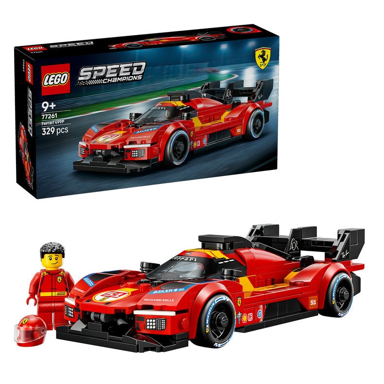 LEGO® Speed Champions - Ferrari 499P 77261, 329 piese - eMAG.ro