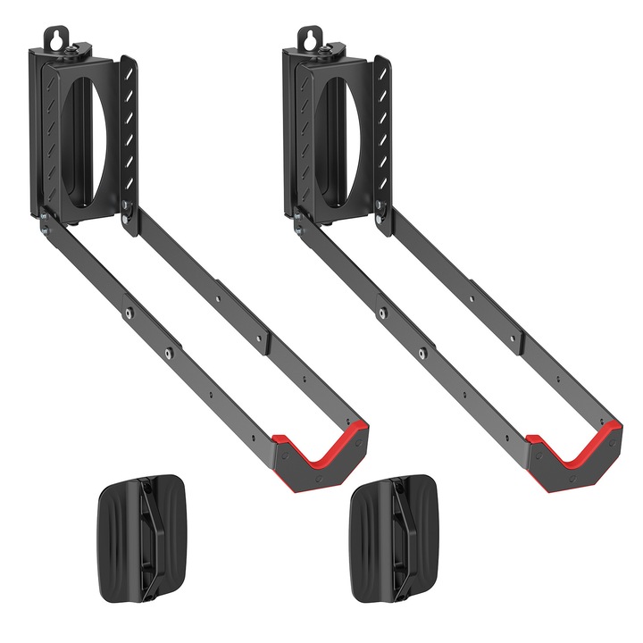 Комплект от 2 стойки за велосипеди за стенен монтаж Maclean, 35 кг макс., MC-498