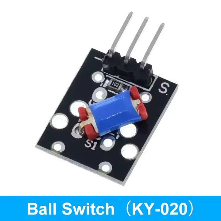 KY-020 dőlésérzékelő, billenőkapcsoló digitális interfésszel, Arduino kompatibilis