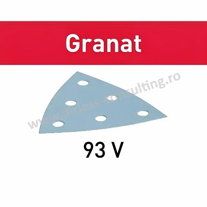 Абразив Granat V93, P60, 50 броя, Festool