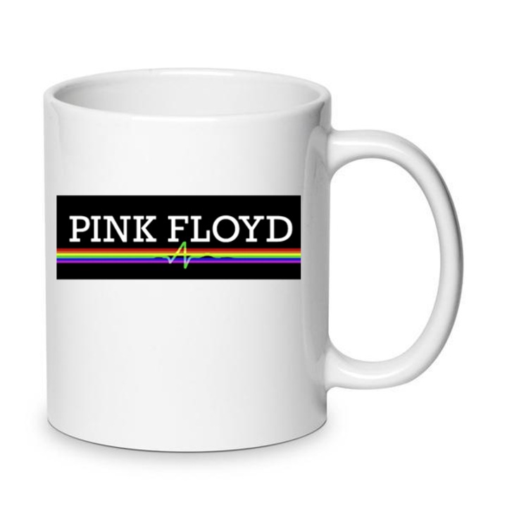 Cana ceramica 330ml, design inspirat de rock clasic, finisaj lucios, ergonomic, lavabila la masina de spalat, set unicat