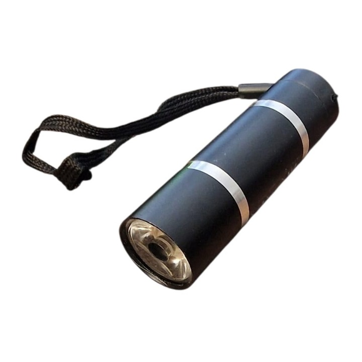 Lanterna LED, 1W, 80 lm, cu baterii incluse, model Casalux Schwarz