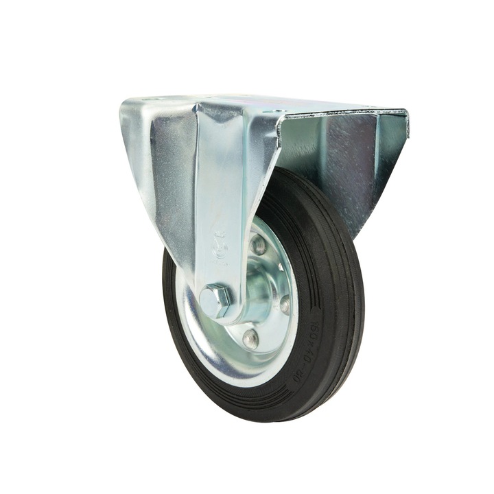 Фиксирано гумено колело Dörner + Helmer 160x40mm 150kg