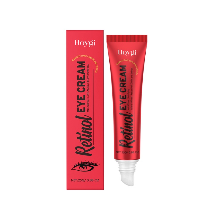 Hoygi szemránckrém retinollal, kollagénnel és hialuronsavval, 25g, ránctalanító, hidratáló