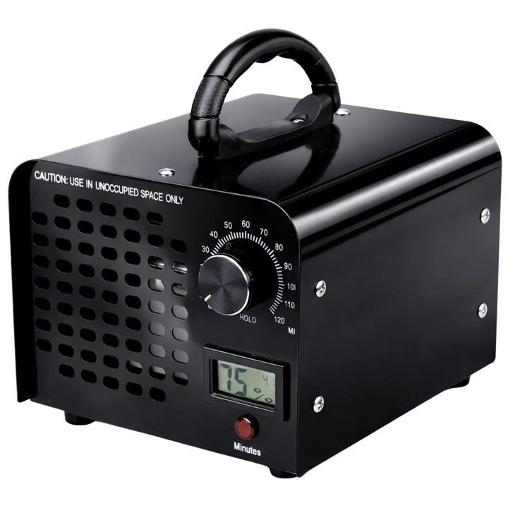 Generator de ozon cu afisaj LCD si temporizator, 60000 mg / h, Lean 29377