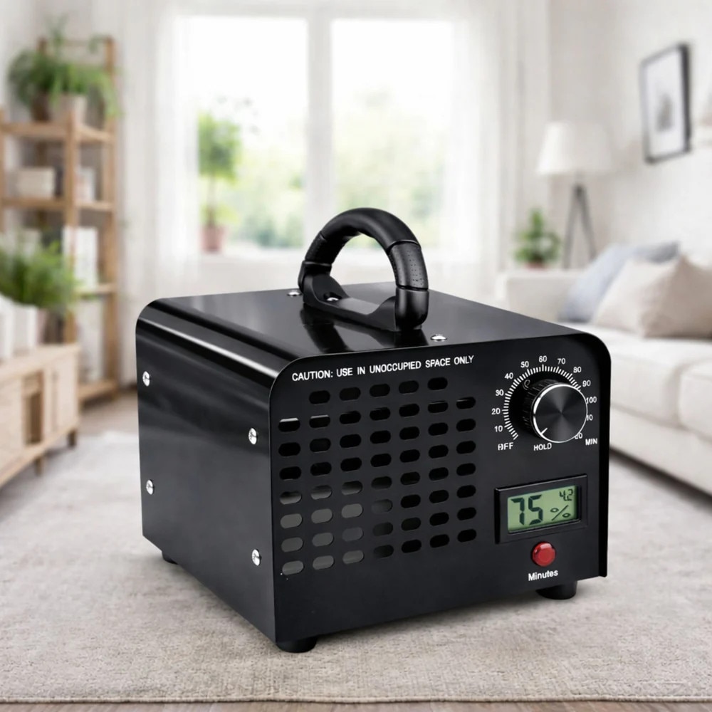 Generator de ozon cu afisaj LCD si temporizator, 60000 mg / h