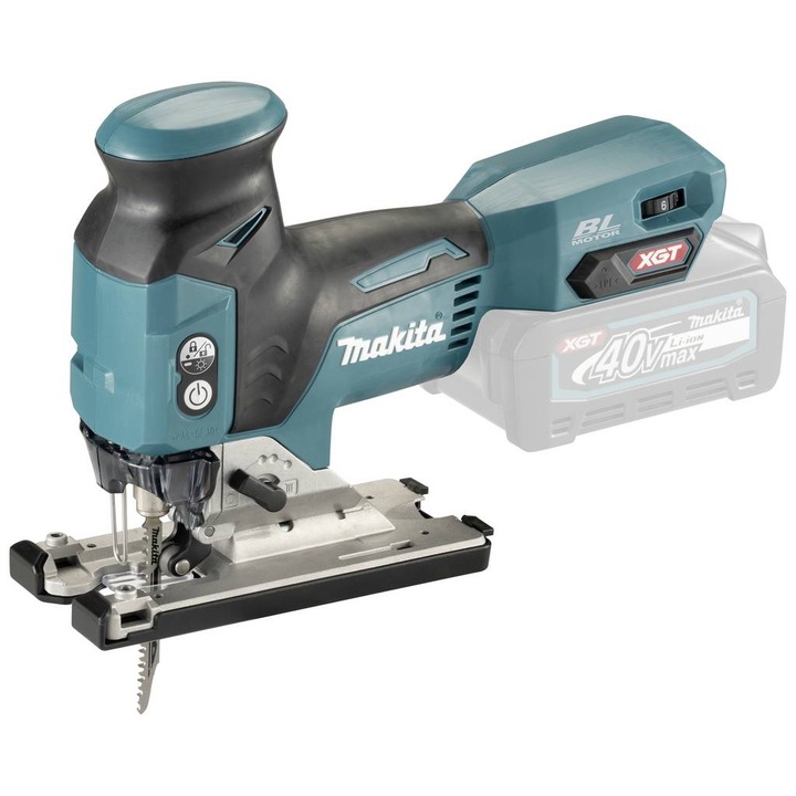 Jigsaw cordless Makita cu actiune de balansa, fara baterie, cod produs: JV001GZ