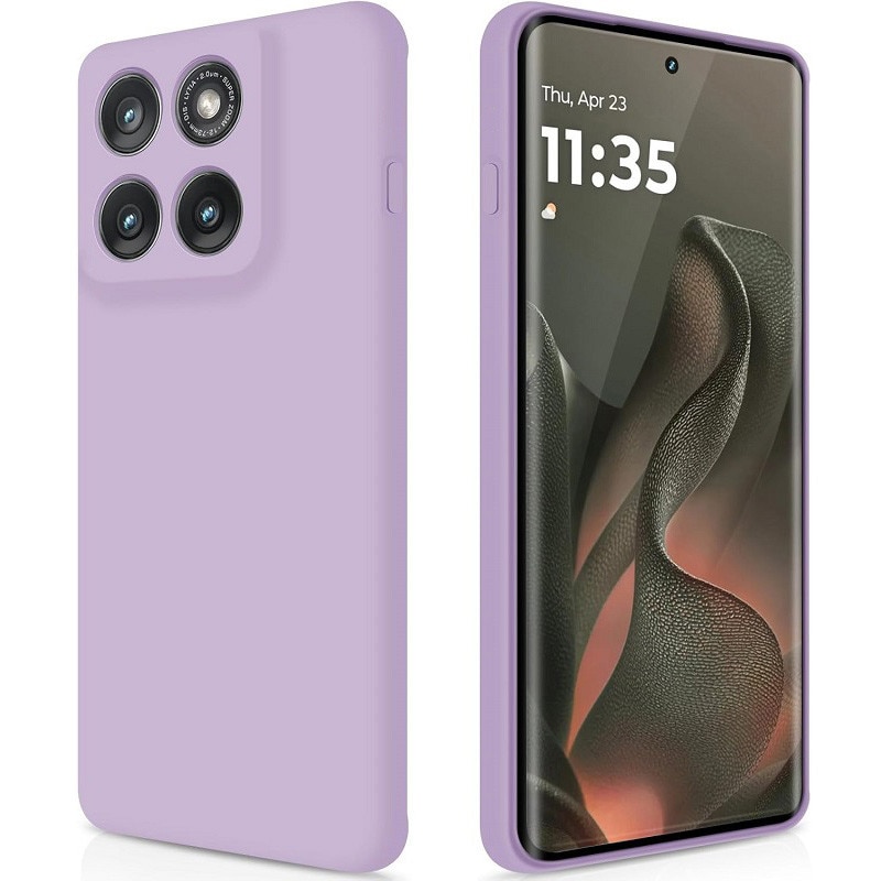 Carcasa compatibil cu Motorola Edge 60/Motorola Edge 60 Fusion, silicon, ultra subtire, rezistenta la socuri, Violet inchis