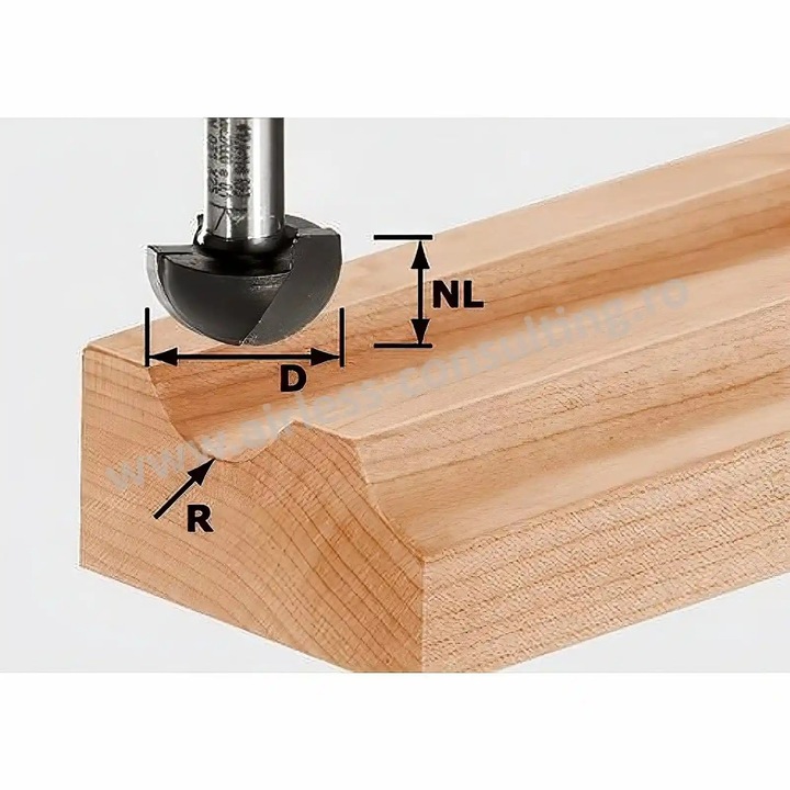 Freza tip cupa HW S8 R9,7, Festool