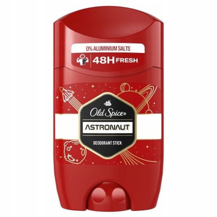 Dezodorant Old Spice Astronaut, 50 ml, 48 ore protectie, fara aluminiu