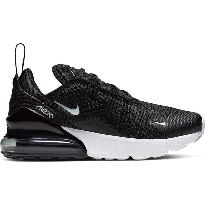 Pantofi sport Nike pentru Baieti, air max 270 bp, AO2372-001, 30 EU, Negru