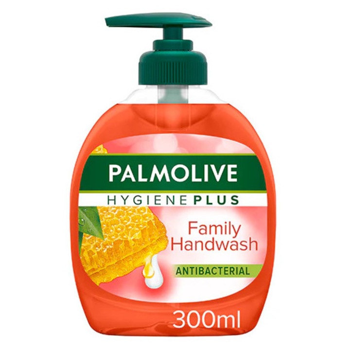 Sapun lichid Palmolive Hygiene-Plus Family, antibacterian, 300 ml