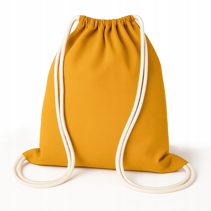 Rucsac Allbag, model sac, 34x40cm, galben, 145g, un compartiment