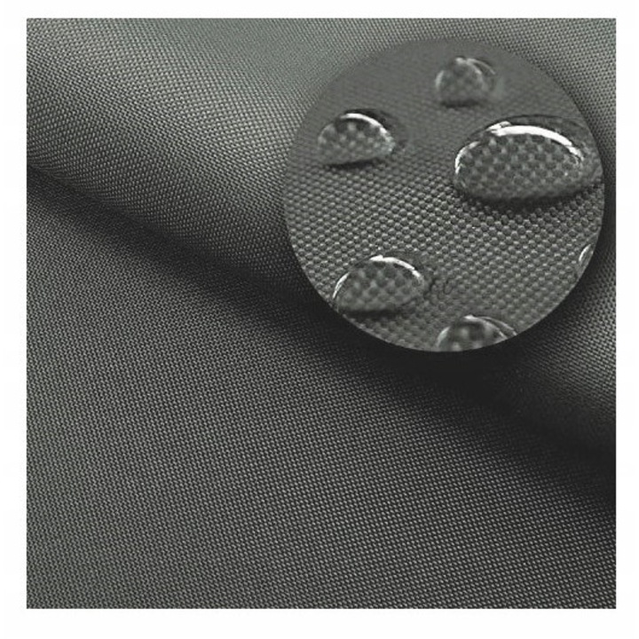 Material Oxford gri 500D, impermeabil, 100cm x 160cm, 190g/m2